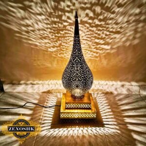 Handmade Moroccan Night Light - Exquisite Lantern for Timeless Elegance