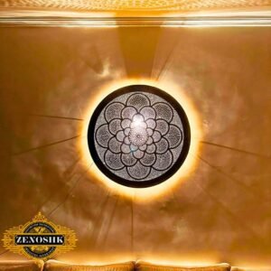 Timeless Moroccan Wall Lamp - Handcrafted Brass Elegance for Every Room