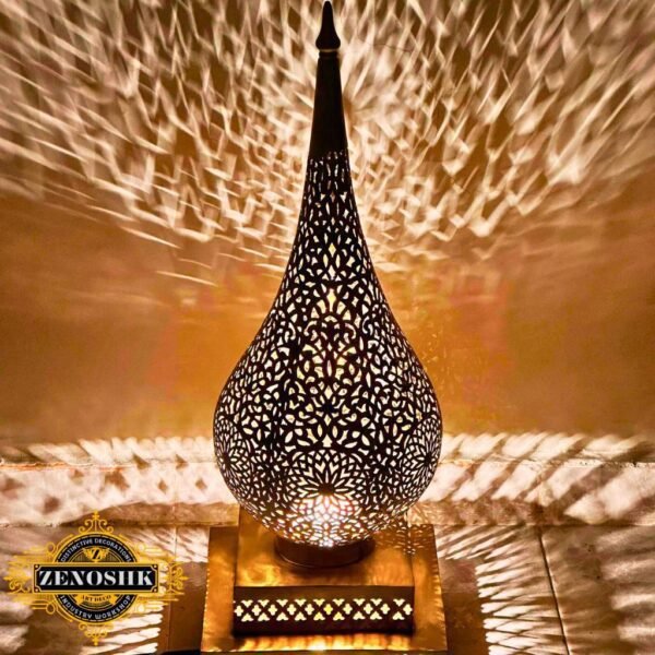 Handmade Moroccan Night Light - Exquisite Lantern for Timeless Elegance