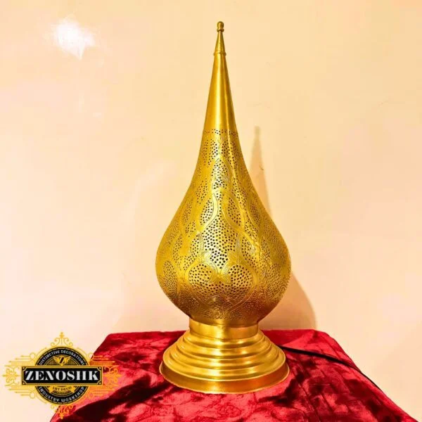 Moroccan-Inspired Table and Floor Lamp - Handcrafted Elegance Illuminating Your Space