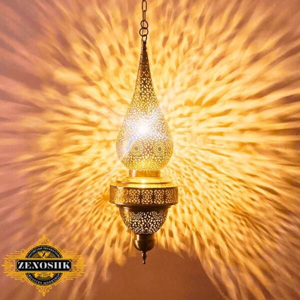 Elevate Your Space with the Timeless Elegance of Moroccan Hanging Lampshade