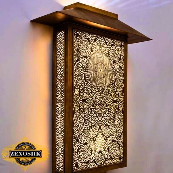 Experience the Timeless Beauty of Arabic Moroccan Sconce Lamp