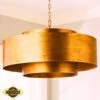 Handmade Bon Air Chandelier - Luxurious Brass Finish for Timeless Elegance