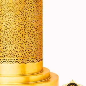 Handmade Moroccan Brass Artisanal Floor Lamp