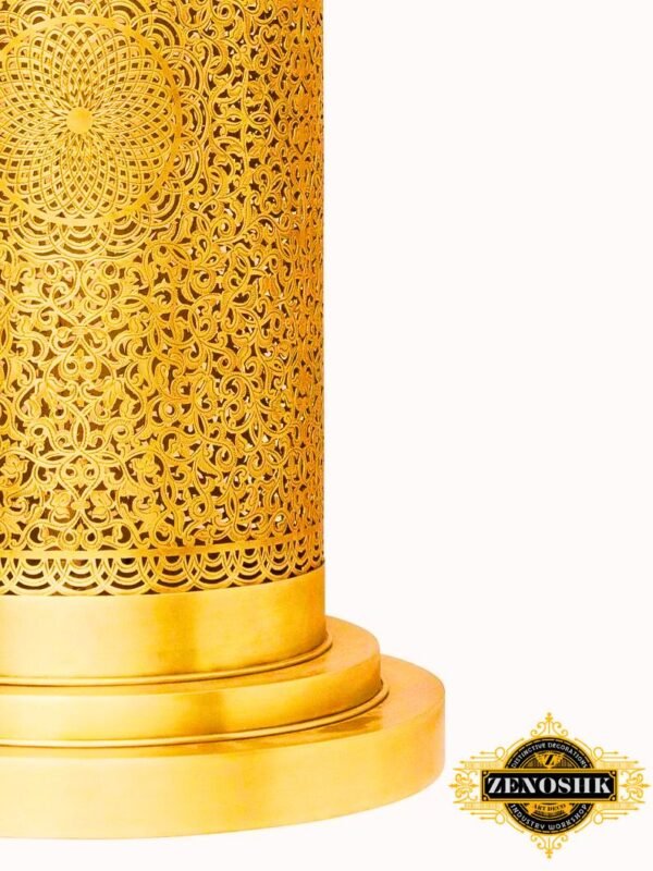 Handmade Moroccan Brass Artisanal Floor Lamp